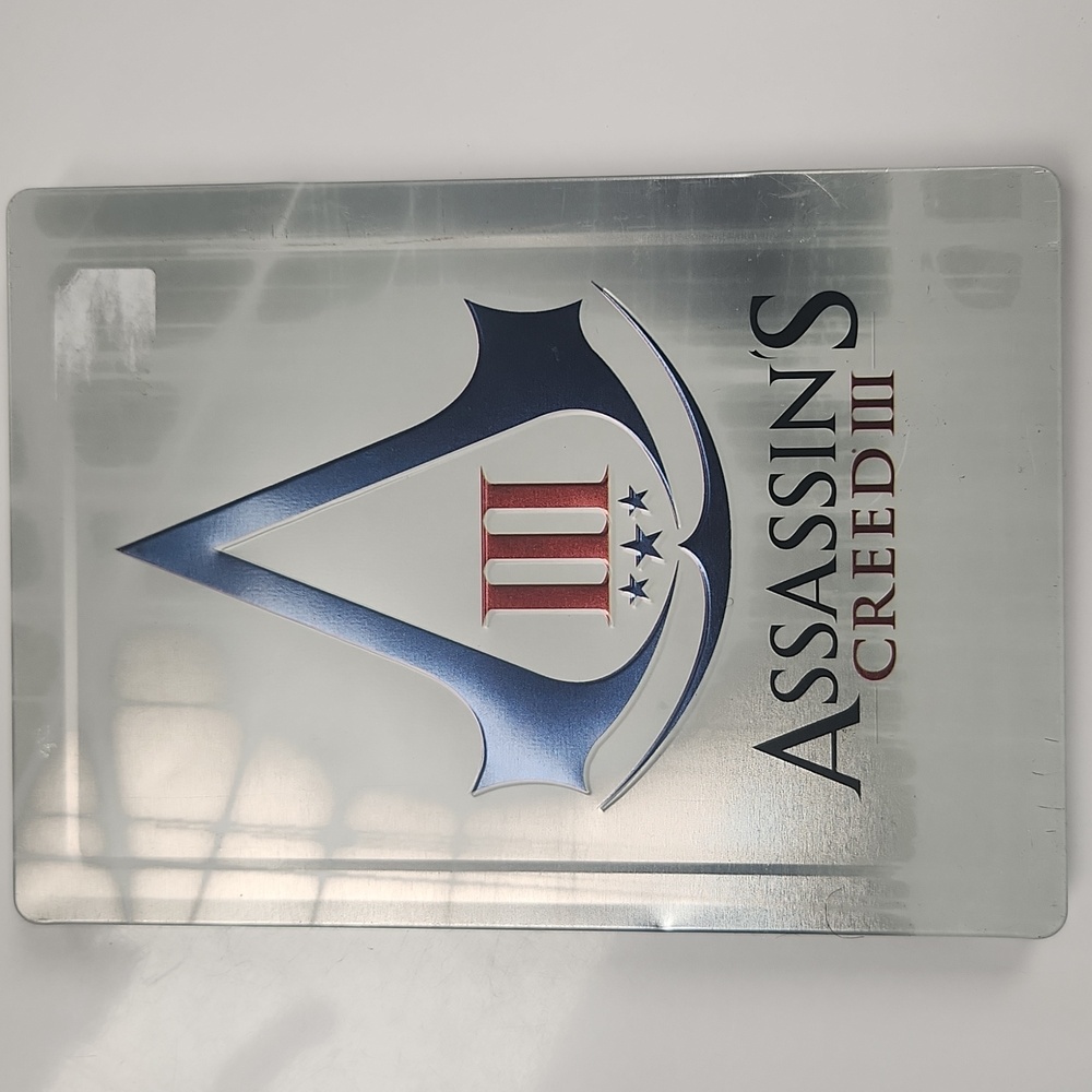 RARE G1 STEELBOOK PS3p ASSASSIN'S CREED 3 III☆☆☆☆